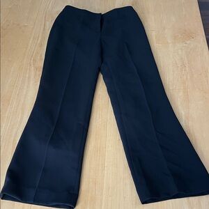 Black Flared Dress Pants